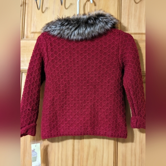 Strawberry Faire 12m Knit Jacket - Picture 3 of 11